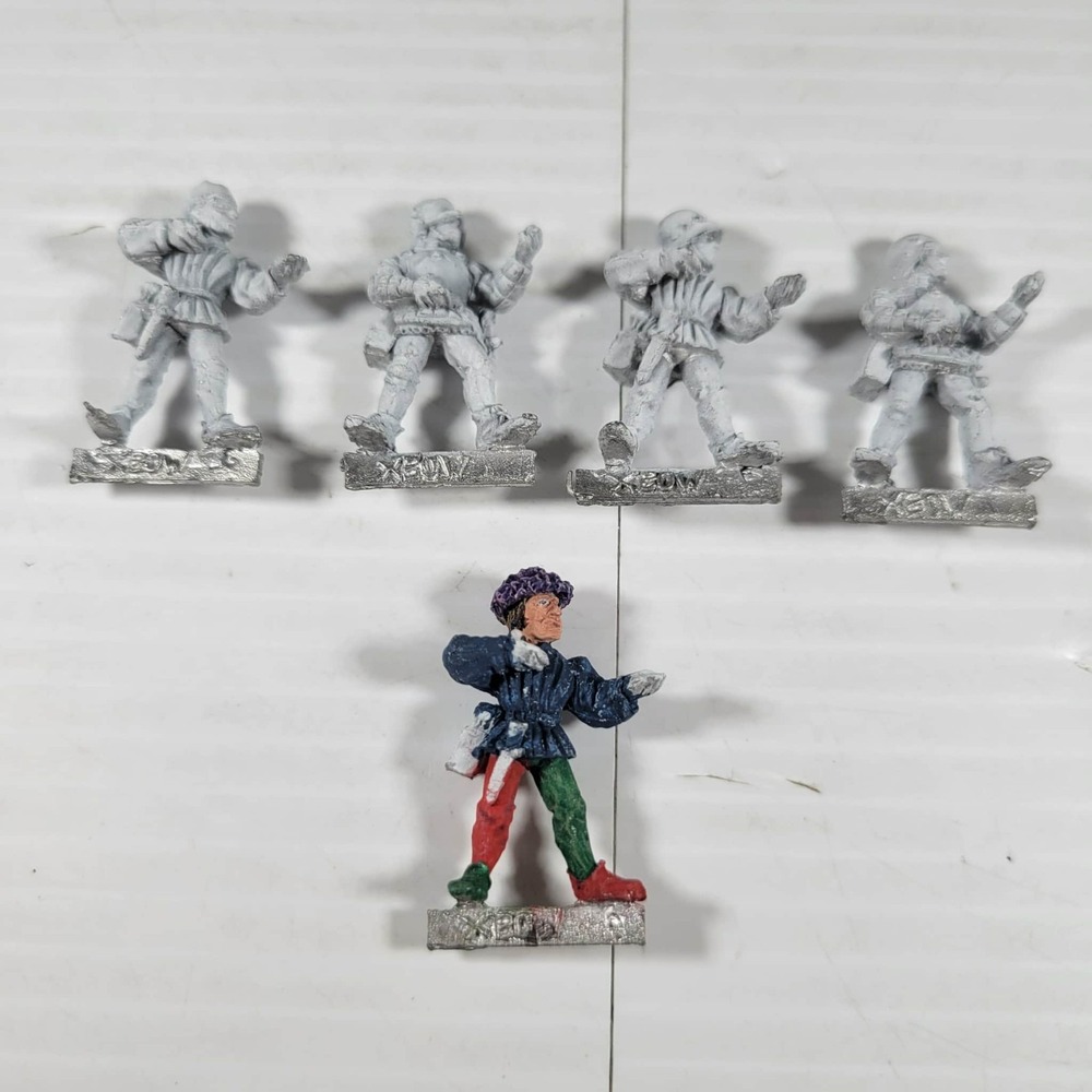 Games Workshop Warhammer Man O' War‎ Metal Empire Crossbowmen  RARE OOP